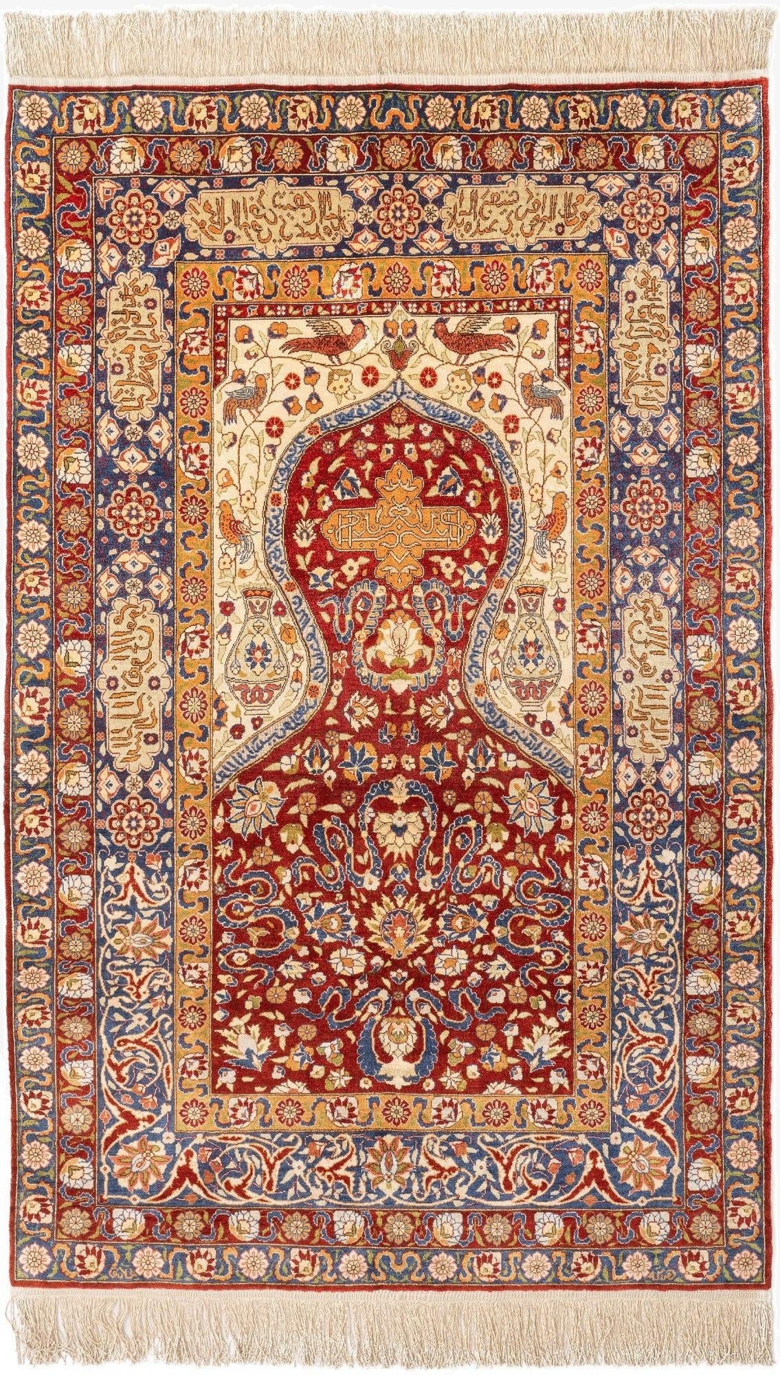  3' 11 x 6' 3 Kayseri Silk Rug