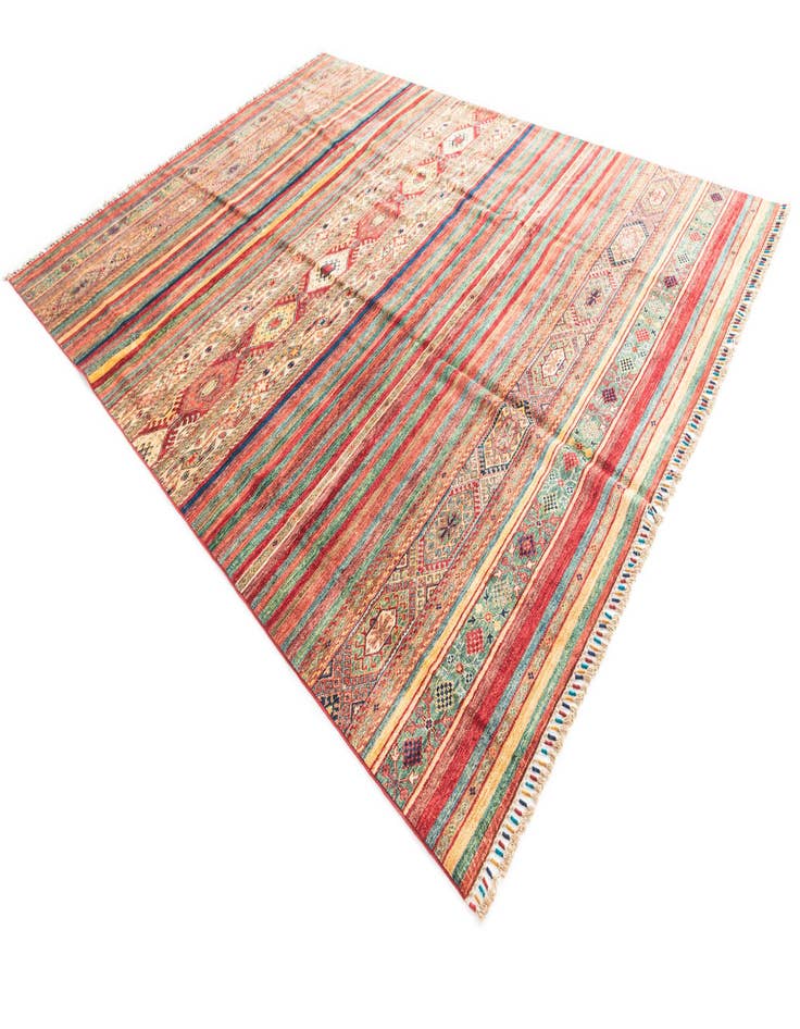 Detail image of  8' 4 x 11' 3  Hand Knotted Ariana Ziegler Oriental Rug