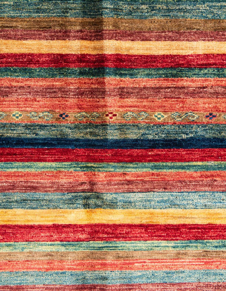 Detail image of  8' 4 x 11' 3  Hand Knotted Ariana Ziegler Oriental Rug