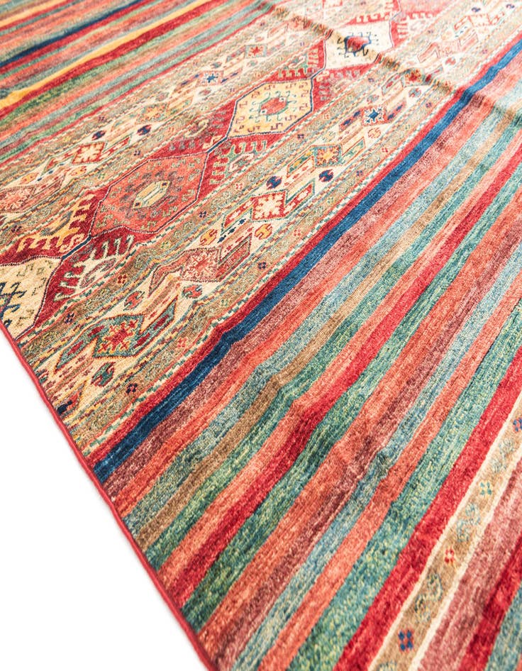 Detail image of  8' 4 x 11' 3  Hand Knotted Ariana Ziegler Oriental Rug