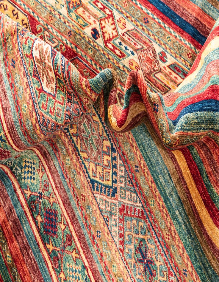 Detail image of  8' 4 x 11' 3  Hand Knotted Ariana Ziegler Oriental Rug
