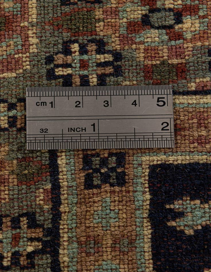 Detail image of  2' 7 x 4' 6  Hand Knotted Bokhara Wool Rug