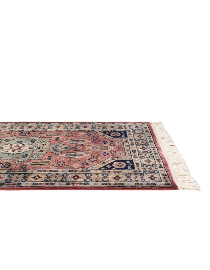 Detail image of  2' 7 x 4' 6  Hand Knotted Bokhara Wool Rug