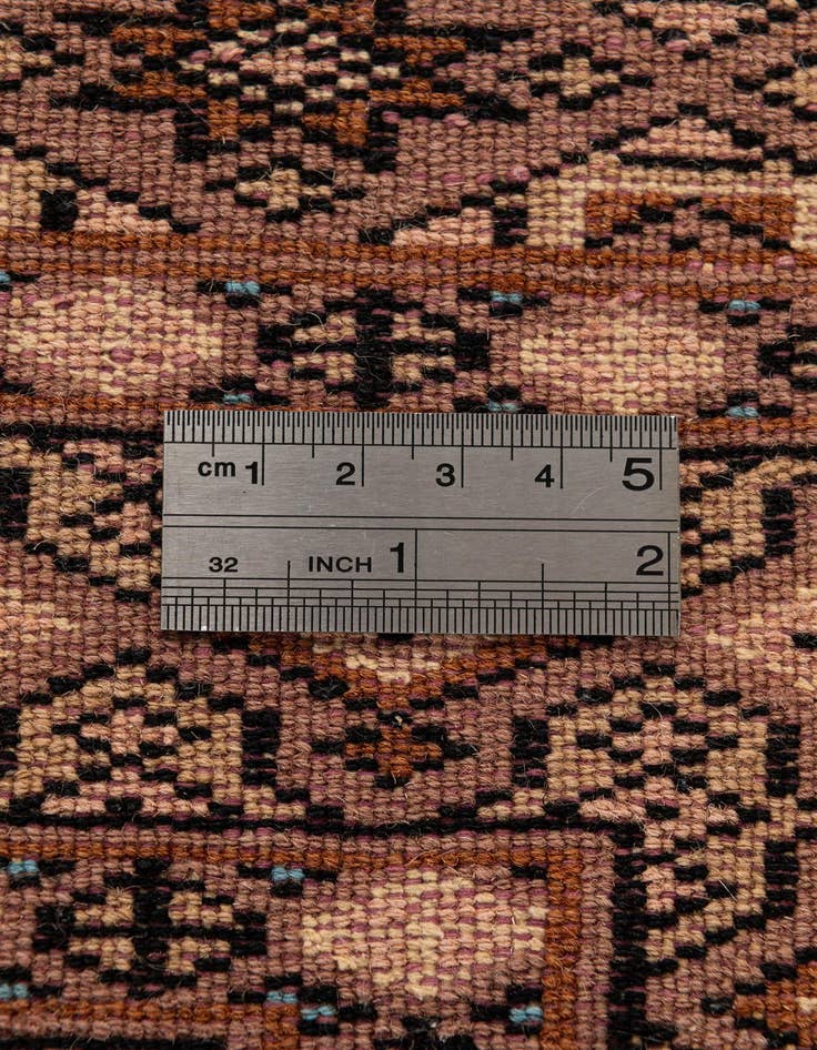 Detail image of  2' 7 x 4' 4  Hand Knotted Bokhara Rug