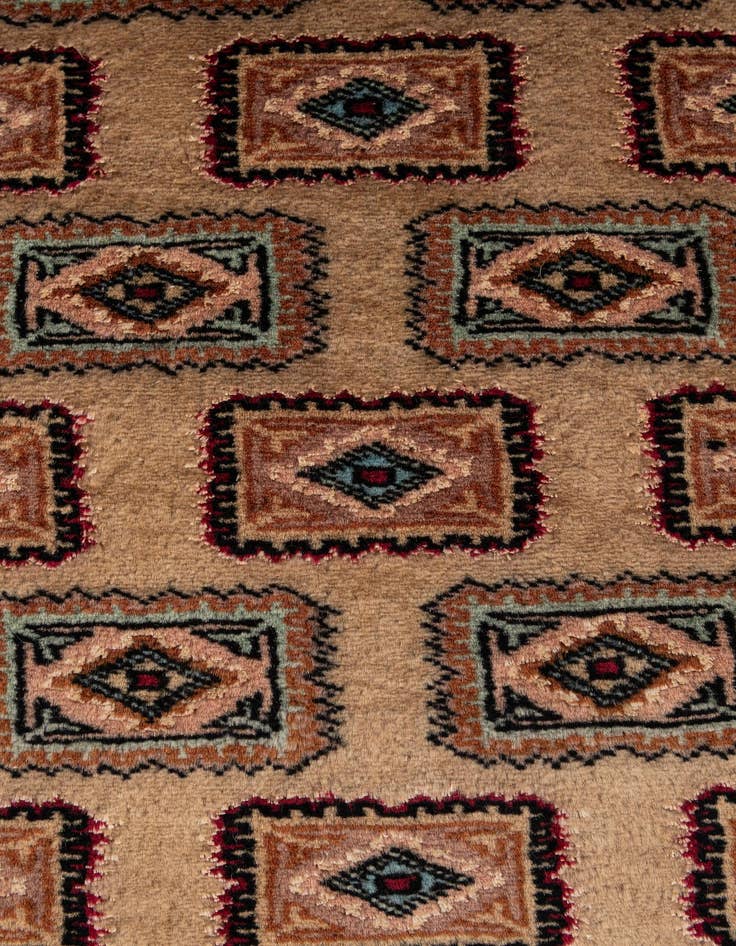 Detail image of  2' 7 x 4' 4  Hand Knotted Bokhara Rug