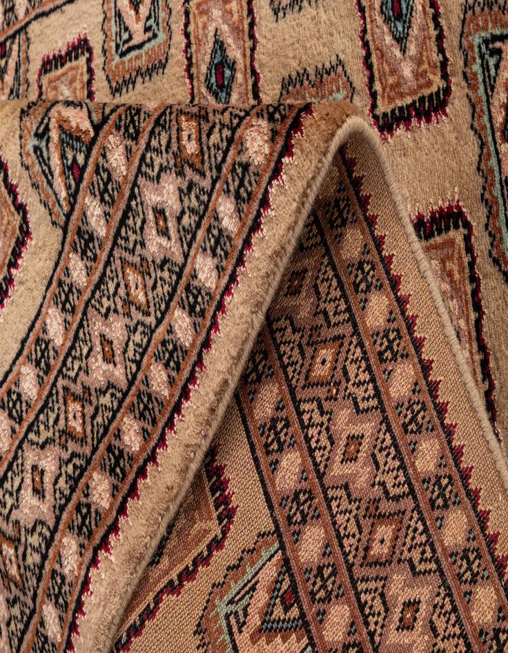 Detail image of  2' 7 x 4' 4  Hand Knotted Bokhara Rug