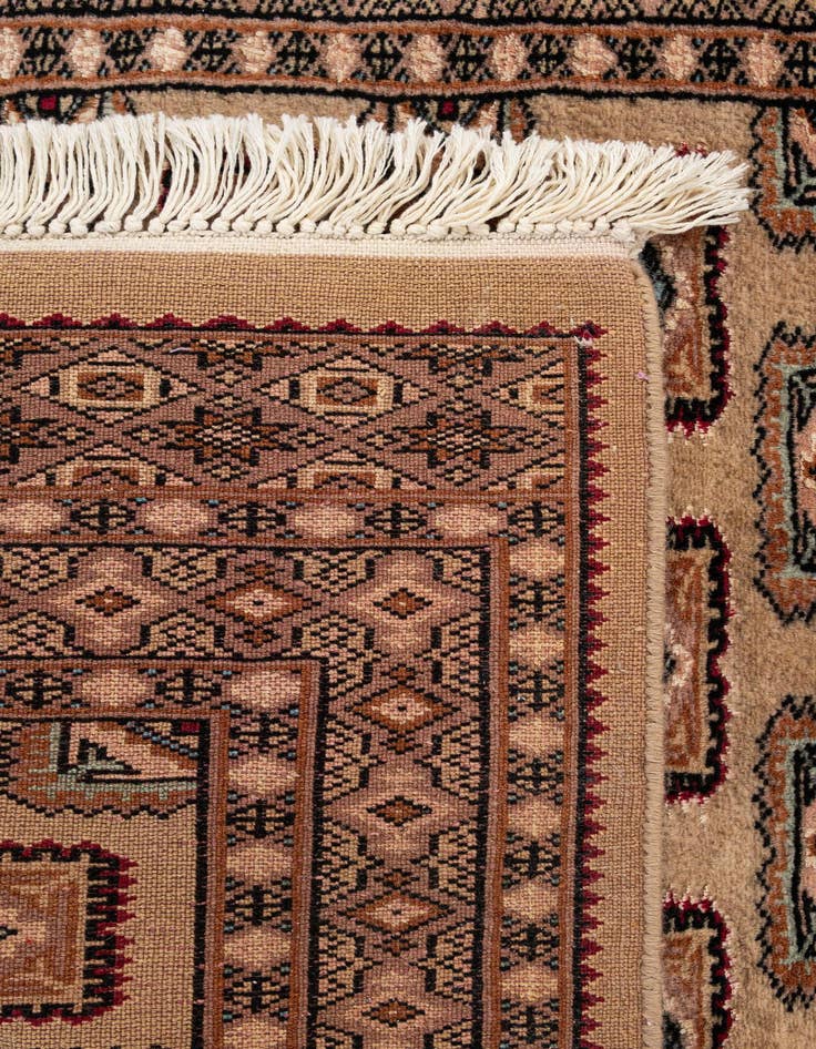 Detail image of  2' 7 x 4' 4  Hand Knotted Bokhara Rug