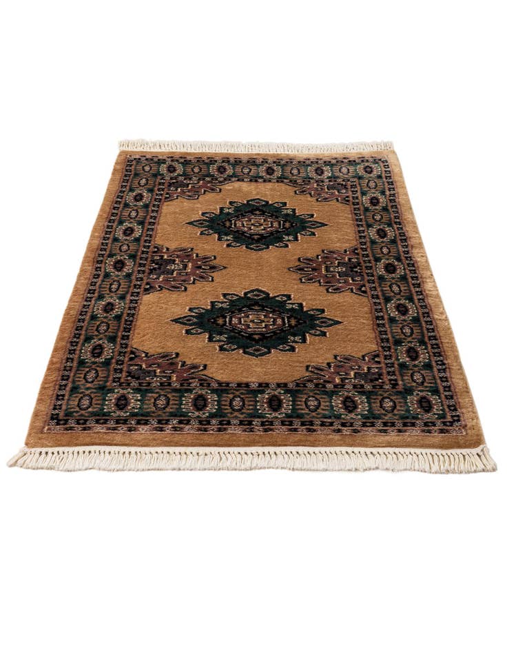 Detail image of  2' 7 x 4' 4  Hand Knotted Bokhara Rug