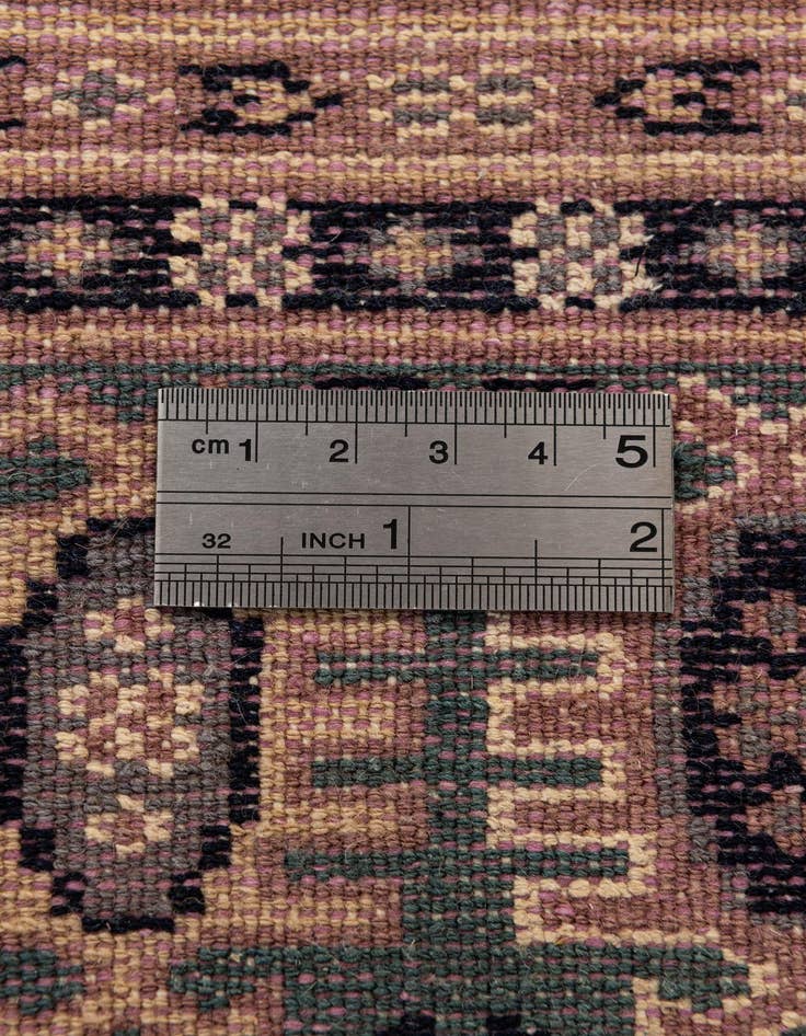 Detail image of  2' 7 x 4' 4  Hand Knotted Bokhara Rug