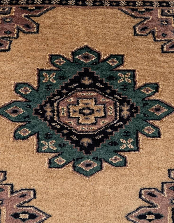 Detail image of  2' 7 x 4' 4  Hand Knotted Bokhara Rug