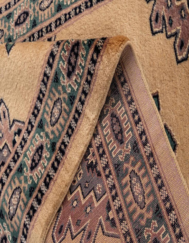 Detail image of  2' 7 x 4' 4  Hand Knotted Bokhara Rug