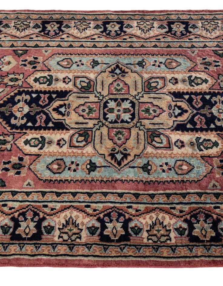 Detail image of  2' 8 x 4' 6  Hand Knotted Bokhara Wool Rug