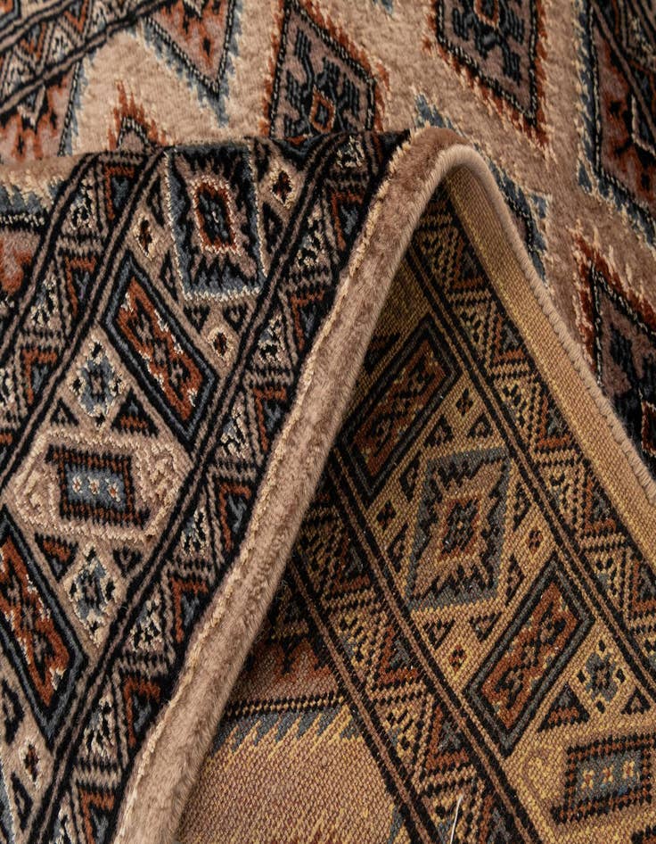 Detail image of  2' 6 x 4' 1  Hand Knotted Bokhara Rug