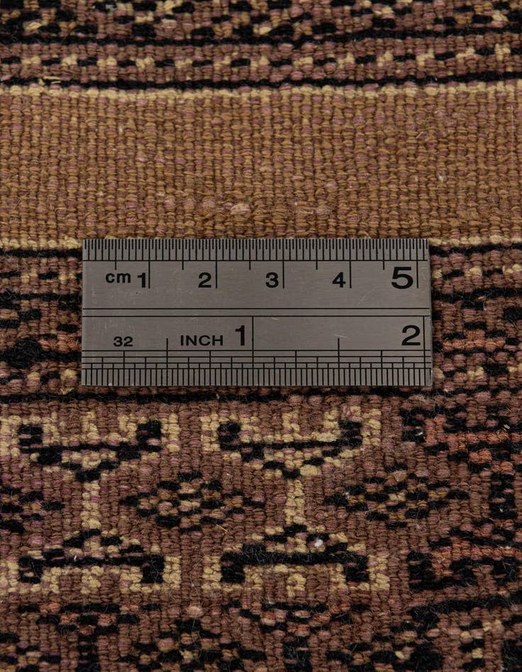 Detail image of  2' 6 x 4' 1  Hand Knotted Bokhara Rug