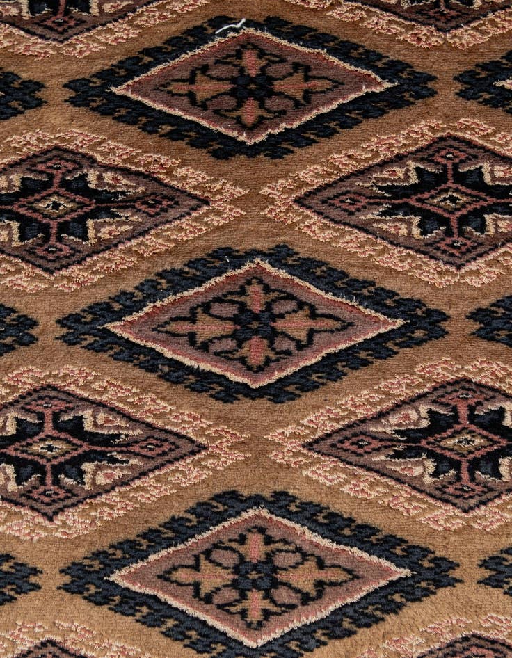 Detail image of  2' 6 x 4' 1  Hand Knotted Bokhara Rug