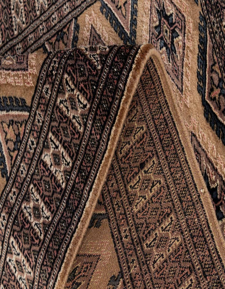 Detail image of  2' 6 x 4' 1  Hand Knotted Bokhara Rug