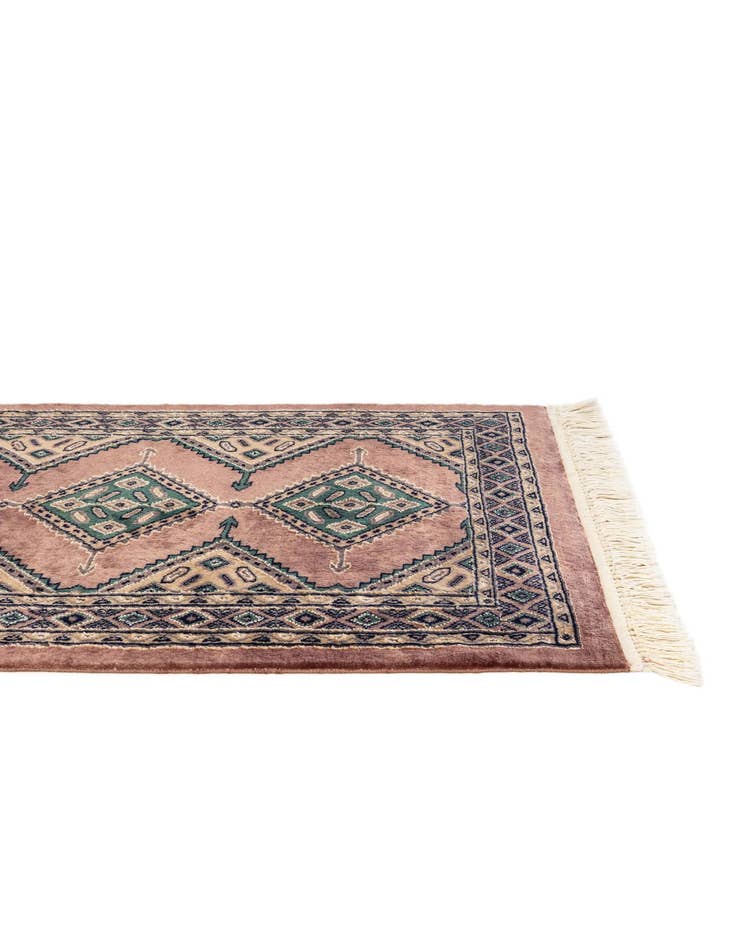 Detail image of  2' 7 x 3' 8  Hand Knotted Bokhara Rug