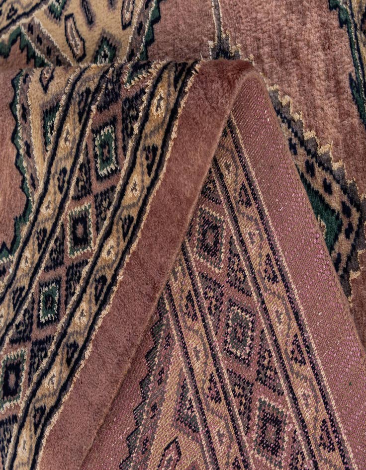 Detail image of  2' 7 x 3' 8  Hand Knotted Bokhara Rug