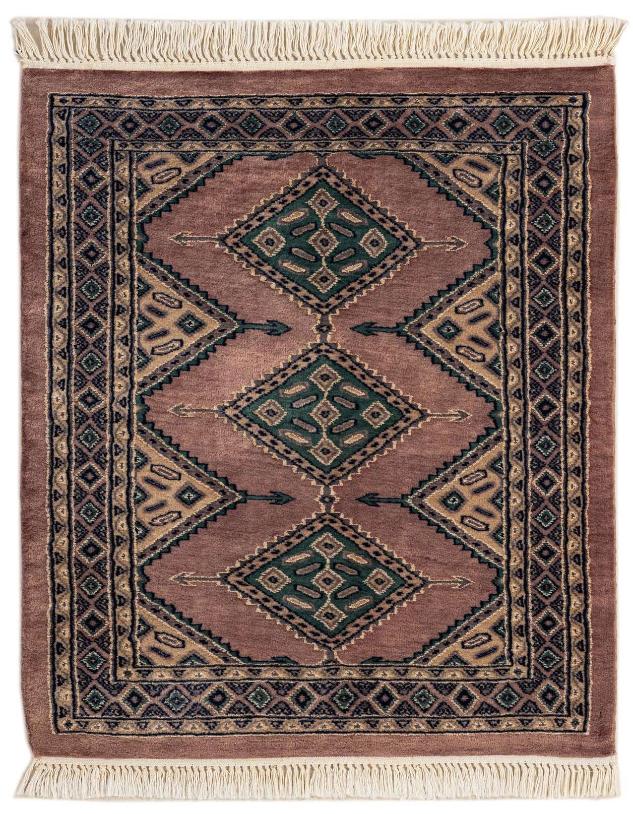 Primary image  2' 7 x 3' 8  Hand Knotted Bokhara Rug