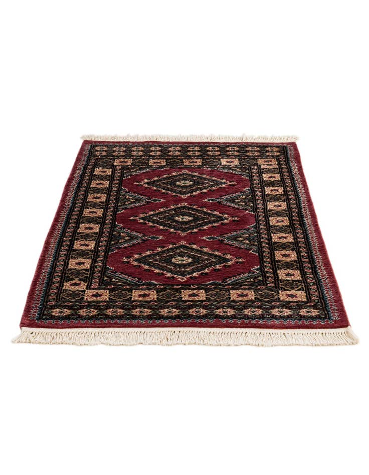 Detail image of  2' 7 x 3' 8  Hand Knotted Bokhara Rug