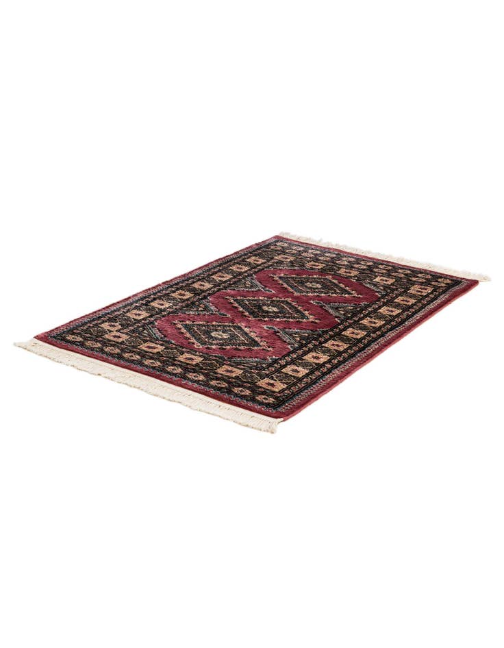 Detail image of  2' 7 x 3' 8  Hand Knotted Bokhara Rug