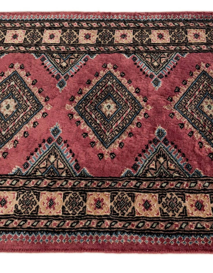 Detail image of  2' 7 x 3' 8  Hand Knotted Bokhara Rug