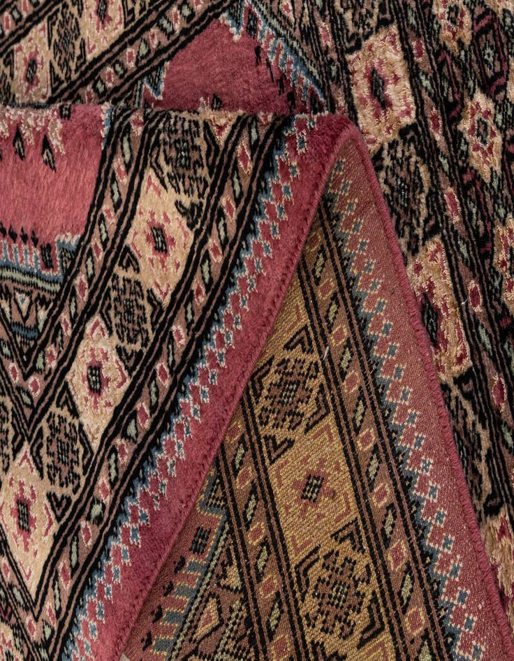 Detail image of  2' 7 x 3' 8  Hand Knotted Bokhara Rug