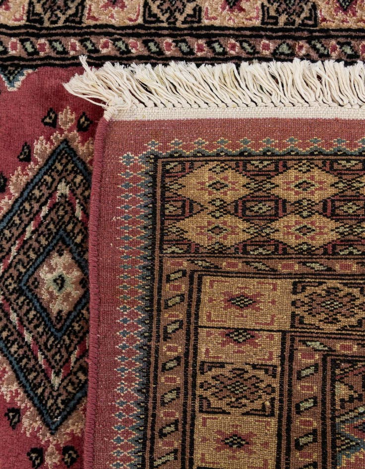 Detail image of  2' 7 x 3' 8  Hand Knotted Bokhara Rug