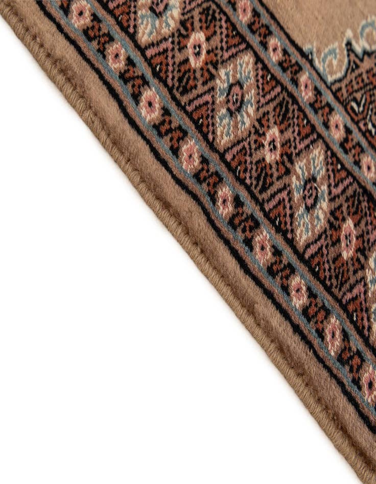 Detail image of  2' 6 x 3' 10  Hand Knotted Bokhara Wool Rug