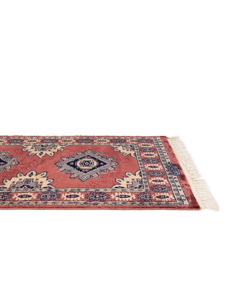 Detail image of  2' 7 x 4' 3  Hand Knotted Bokhara Rug