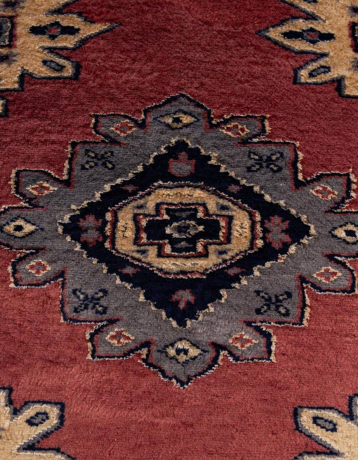 Detail image of  2' 7 x 4' 3  Hand Knotted Bokhara Rug