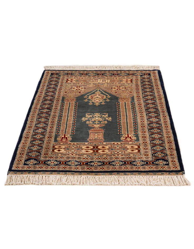 Detail image of  2' 9 x 4' 1  Hand Knotted Bokhara Wool Rug