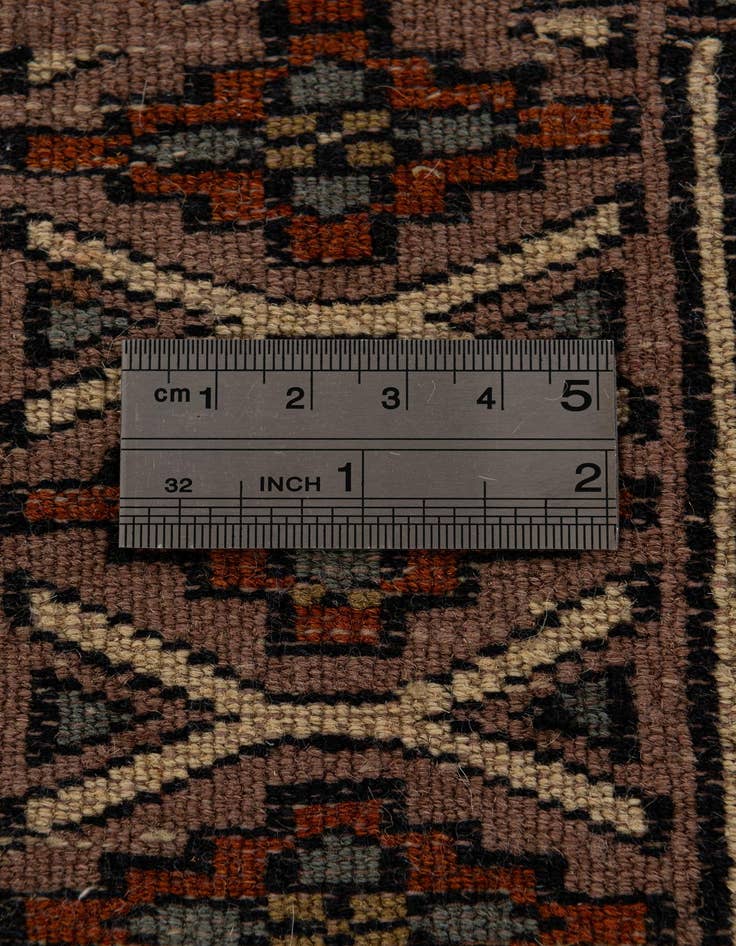Detail image of  2' 7 x 4' 3  Hand Knotted Bokhara Wool Rug