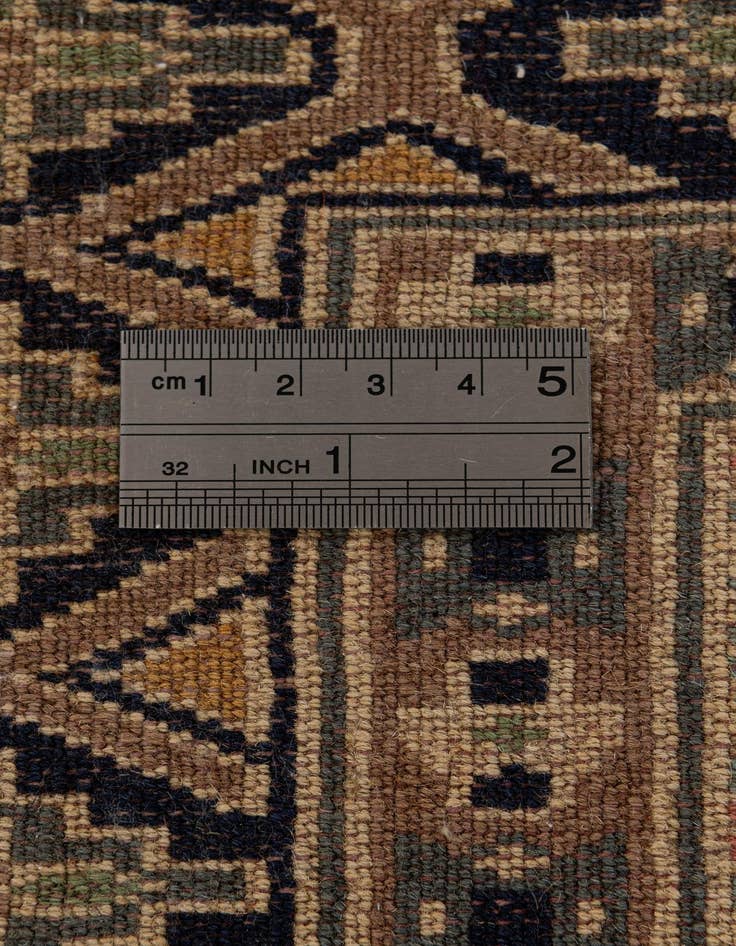 Detail image of  2' 8 x 4' 4  Hand Knotted Bokhara Wool Rug