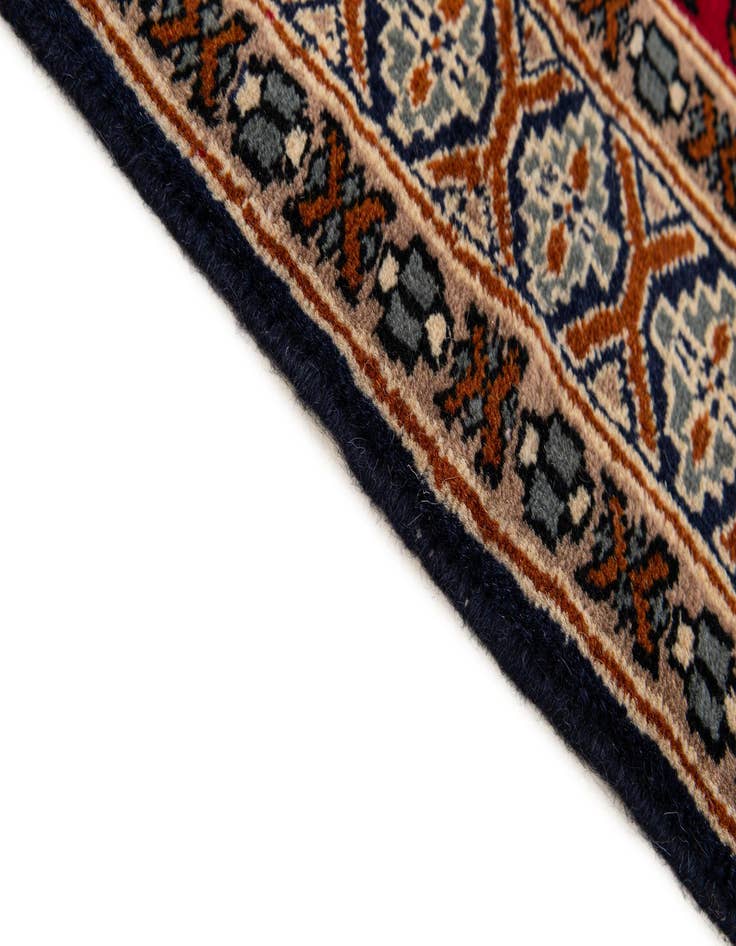 Detail image of  2' 9 x 4' 6  Hand Knotted Bokhara Wool Rug