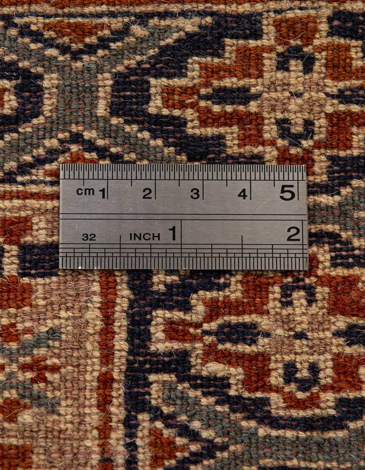 Detail image of  2' 8 x 4' 3  Hand Knotted Bokhara Wool Rug