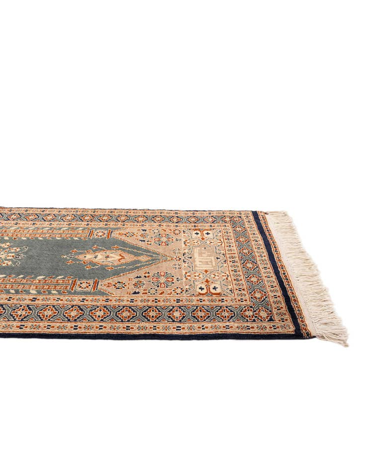 Detail image of  2' 8 x 4' 3  Hand Knotted Bokhara Wool Rug