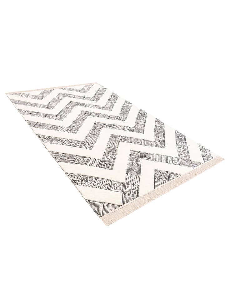 Detail image of  5' x 8'  Hand Woven Braided Jute Rug