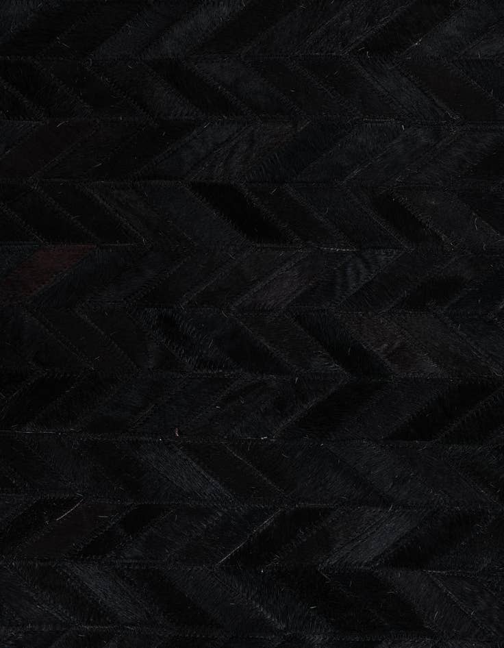 Detail image of  7' 10 x 9' 10 Cowhide Leather Rug