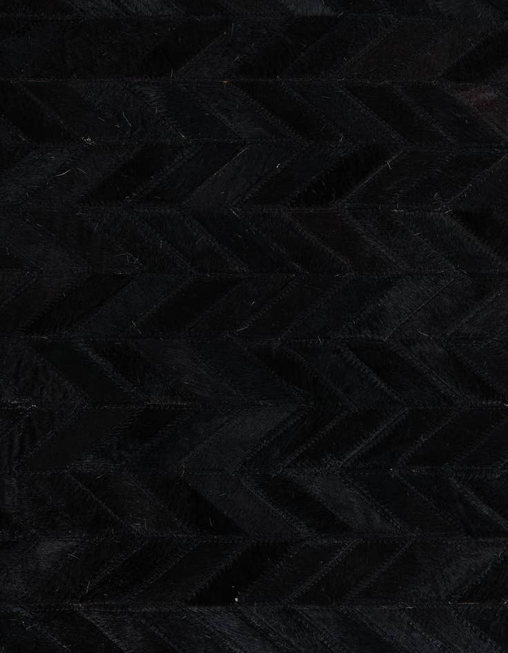 Detail image of  7' 10 x 9' 10 Cowhide Leather Rug