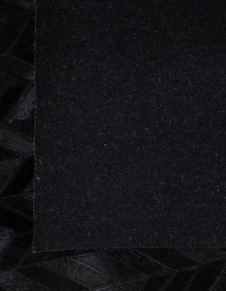 Detail image of  7' 10 x 9' 10 Cowhide Leather Rug