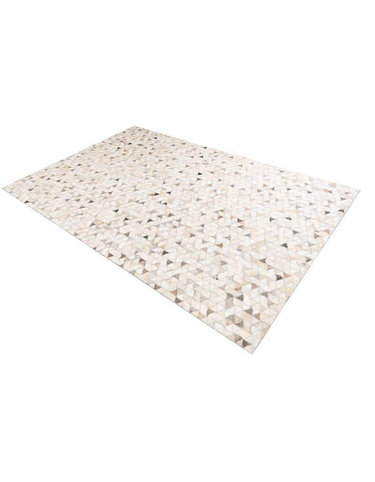 Detail image of  5' x 7' 9 Cowhide Leather Rug