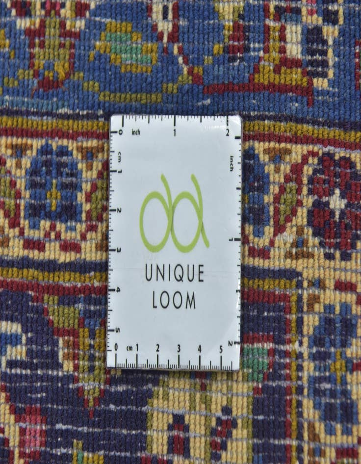 Detail image of  10' x 13' 5  Hand Knotted Kashan Persian Wool Rug