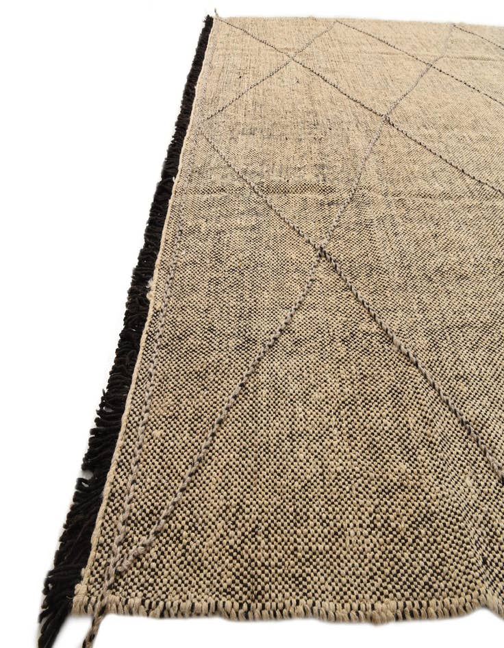 Detail image of  8' 6 x 9' 4  Hand Knotted Moroccan Wool Rug