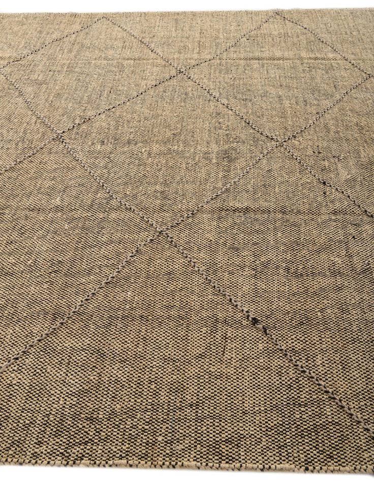 Detail image of  8' 6 x 9' 4  Hand Knotted Moroccan Wool Rug