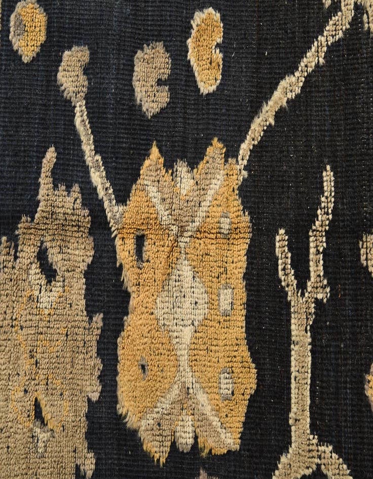 Detail image of  9' 3 x 12' 4  Hand Knotted Oushak Wool Rug