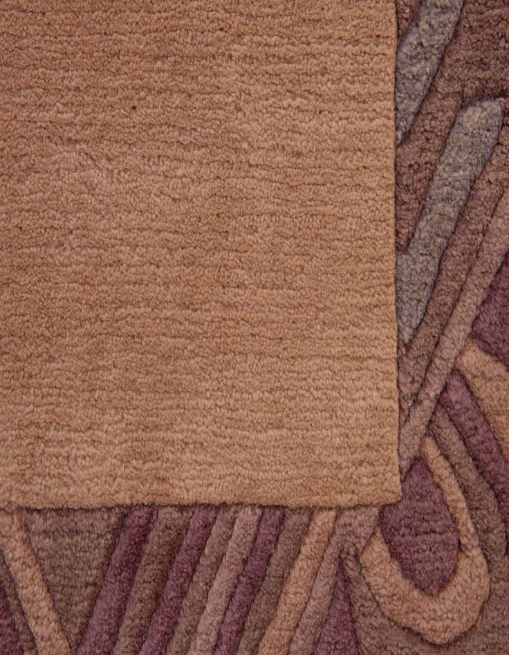 Detail image of  4' 1 x 5' 10  Hand Knotted Tibet Wool Rug