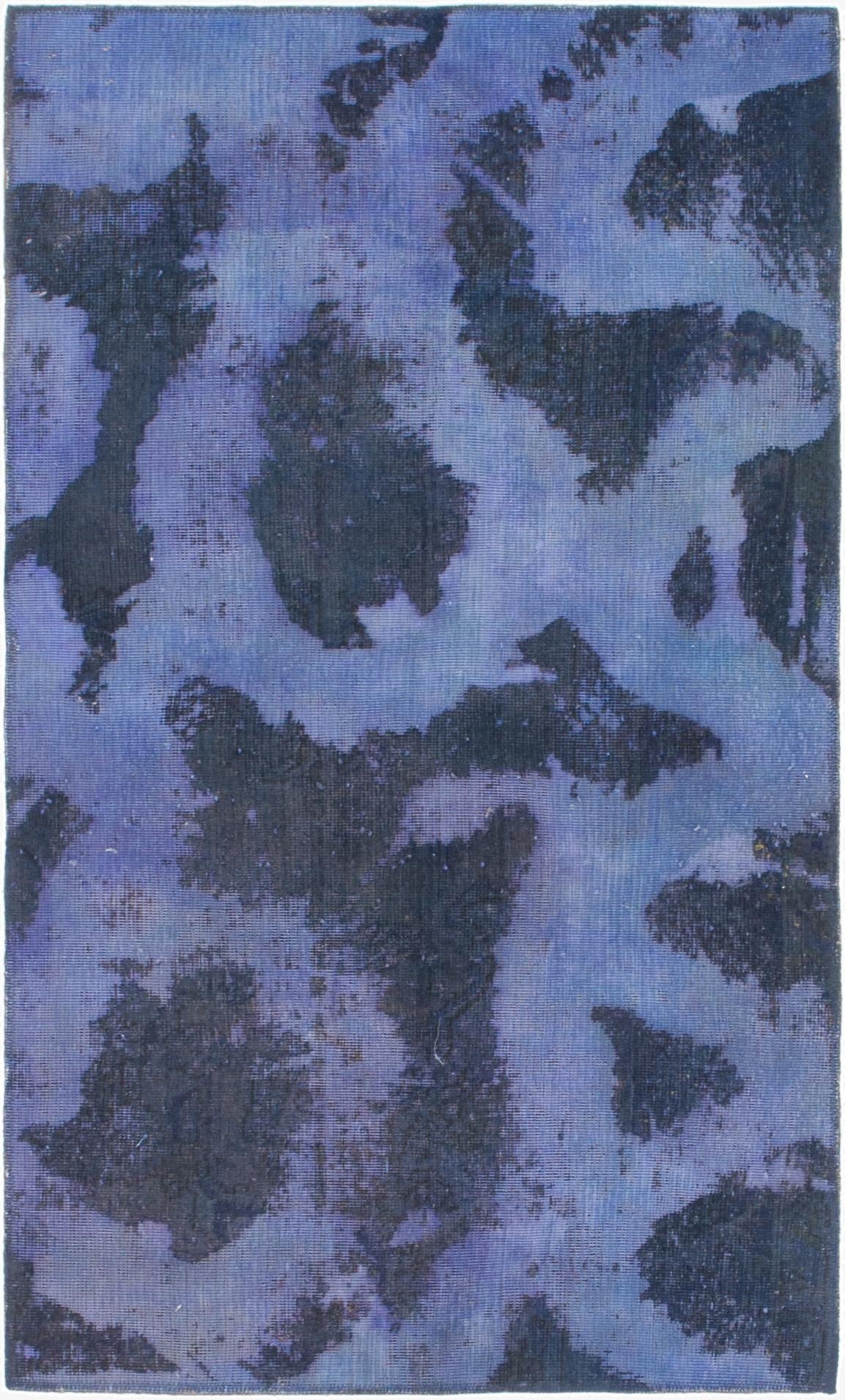  3' 3 x 5' 8  Hand Knotted Ultra Vintage Persian Wool Rug