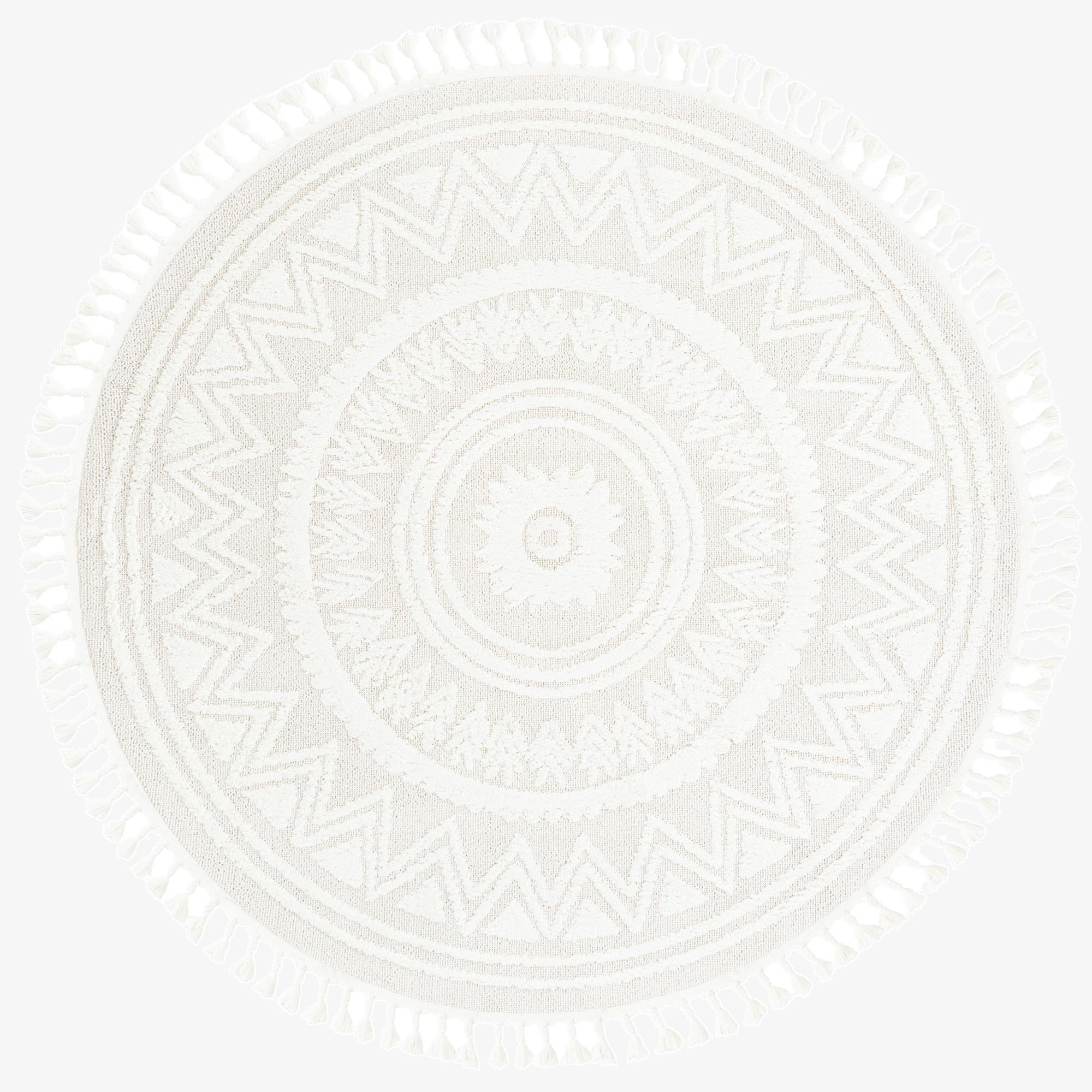  7' 10 x 7' 10 Boho Round Rug