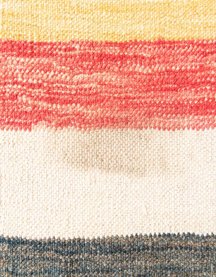 Detail image of  3' 3 x 6' 7  Hand Woven Kilim Maymana Wool Runner Rug
